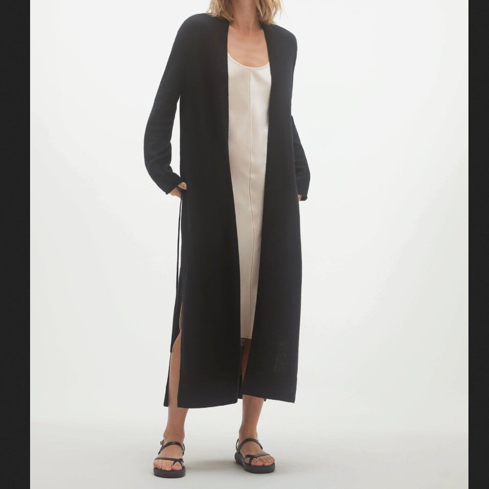 NWOT KYLA LONGLINE CASHMERE CARDIGAN